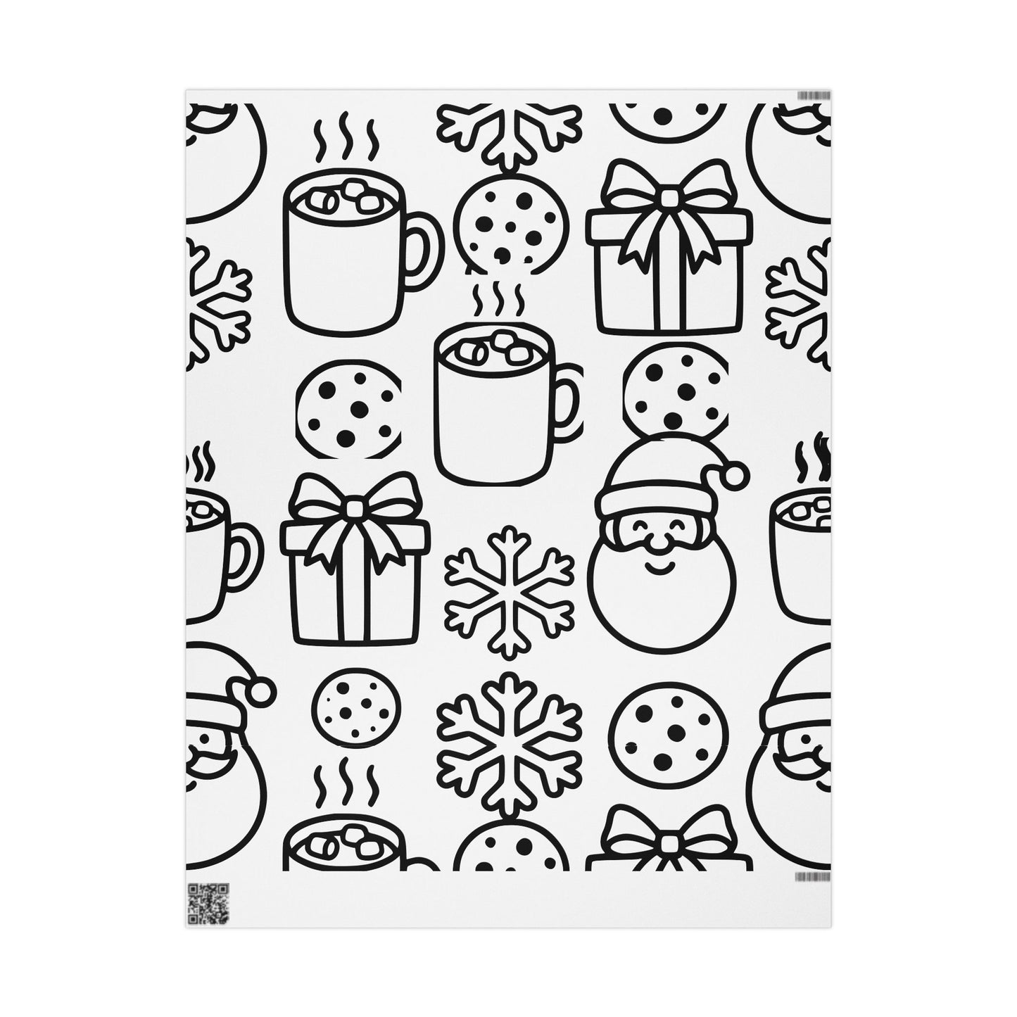 Color Your Own Wrapping Paper | Toddler Coloring Gift Wrap | Christmas