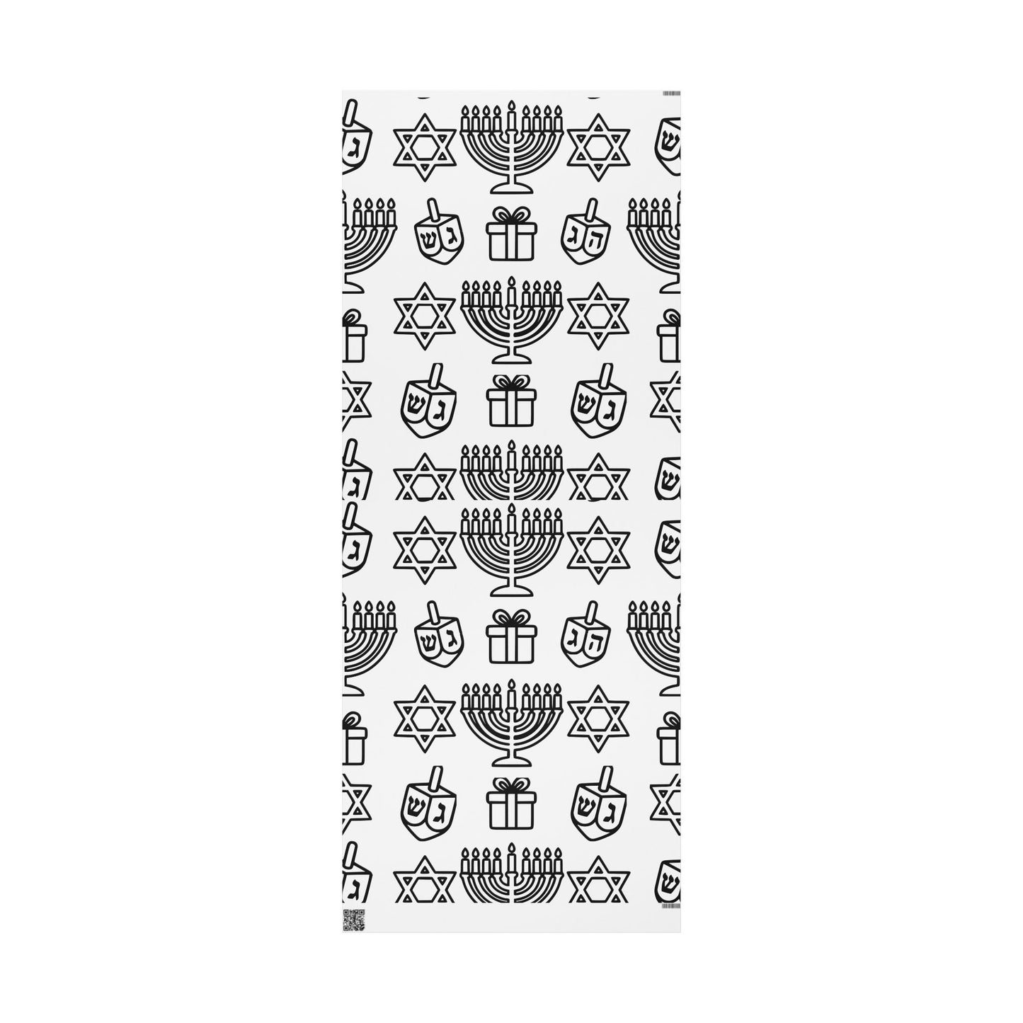 Color Your Own Wrapping Paper | Toddler Coloring Gift Wrap | Hanukkah