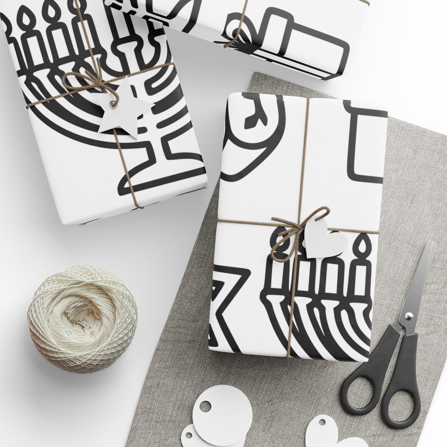 Color Your Own Wrapping Paper | Toddler Coloring Gift Wrap | Hanukkah