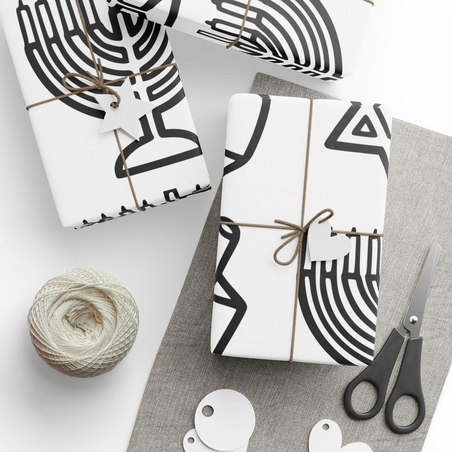 Color Your Own Wrapping Paper | Toddler Coloring Gift Wrap | Hanukkah