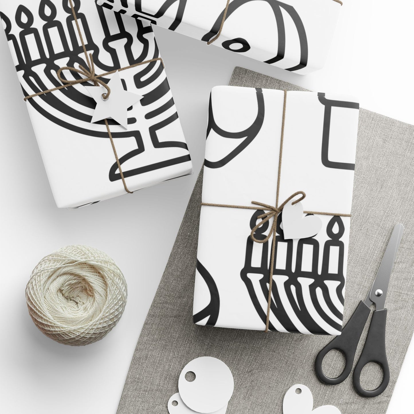 Color Your Own Wrapping Paper | Toddler Coloring Gift Wrap | Hanukkah
