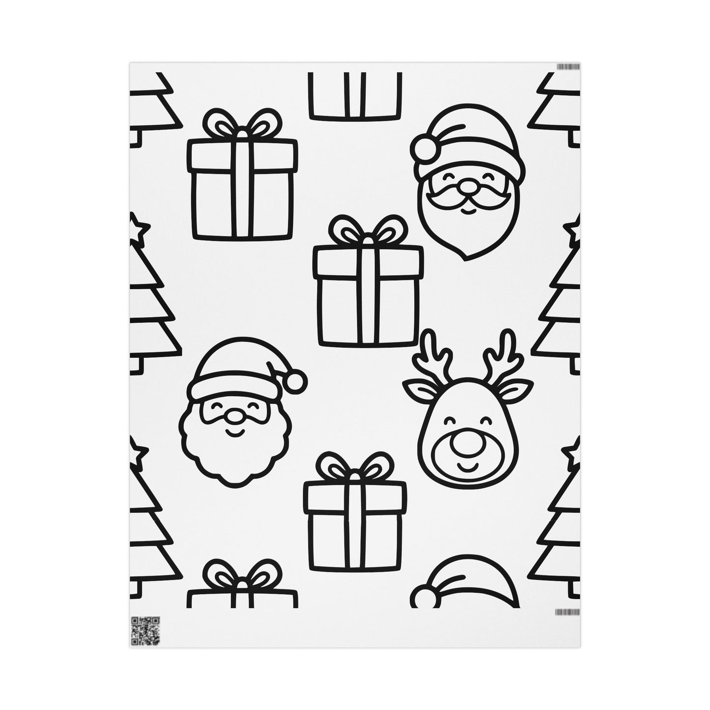 Color Your Own Wrapping Paper | Toddler Coloring Gift Wrap | Christmas