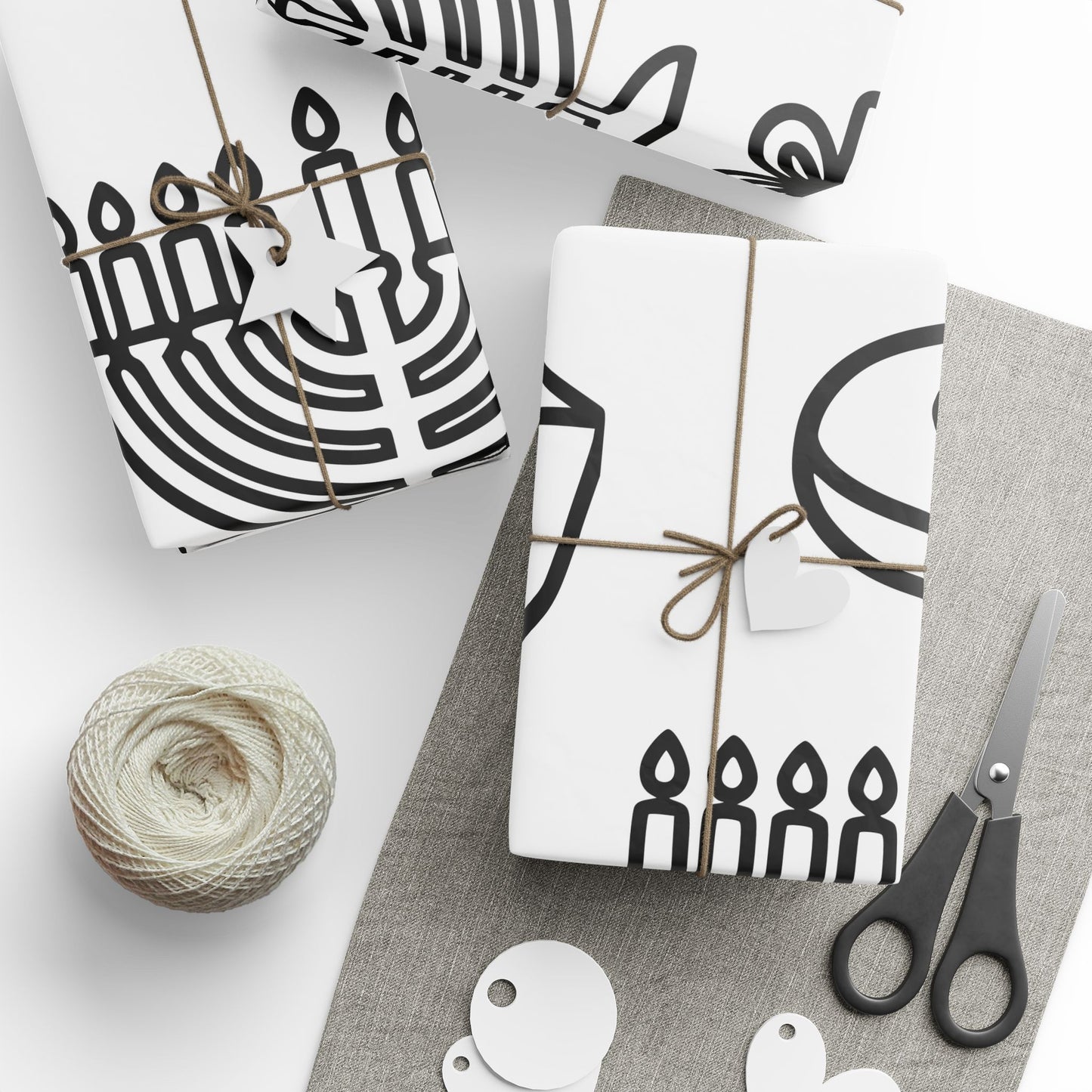 Color Your Own Wrapping Paper | Toddler Coloring Gift Wrap | Hanukkah