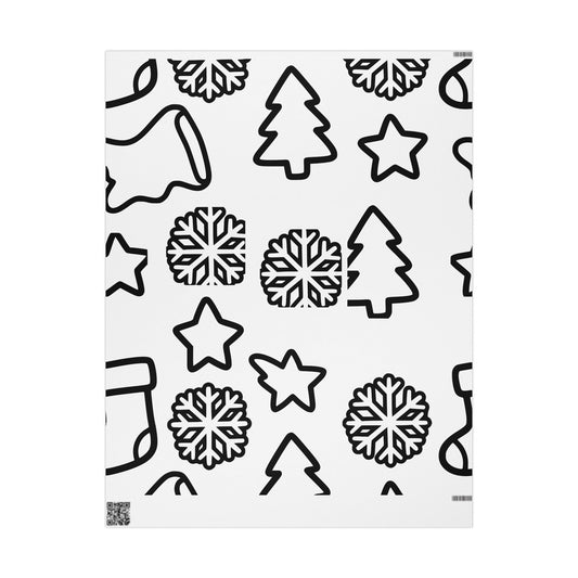 Color Your Own Wrapping Paper | Toddler Coloring Gift Wrap | Christmas