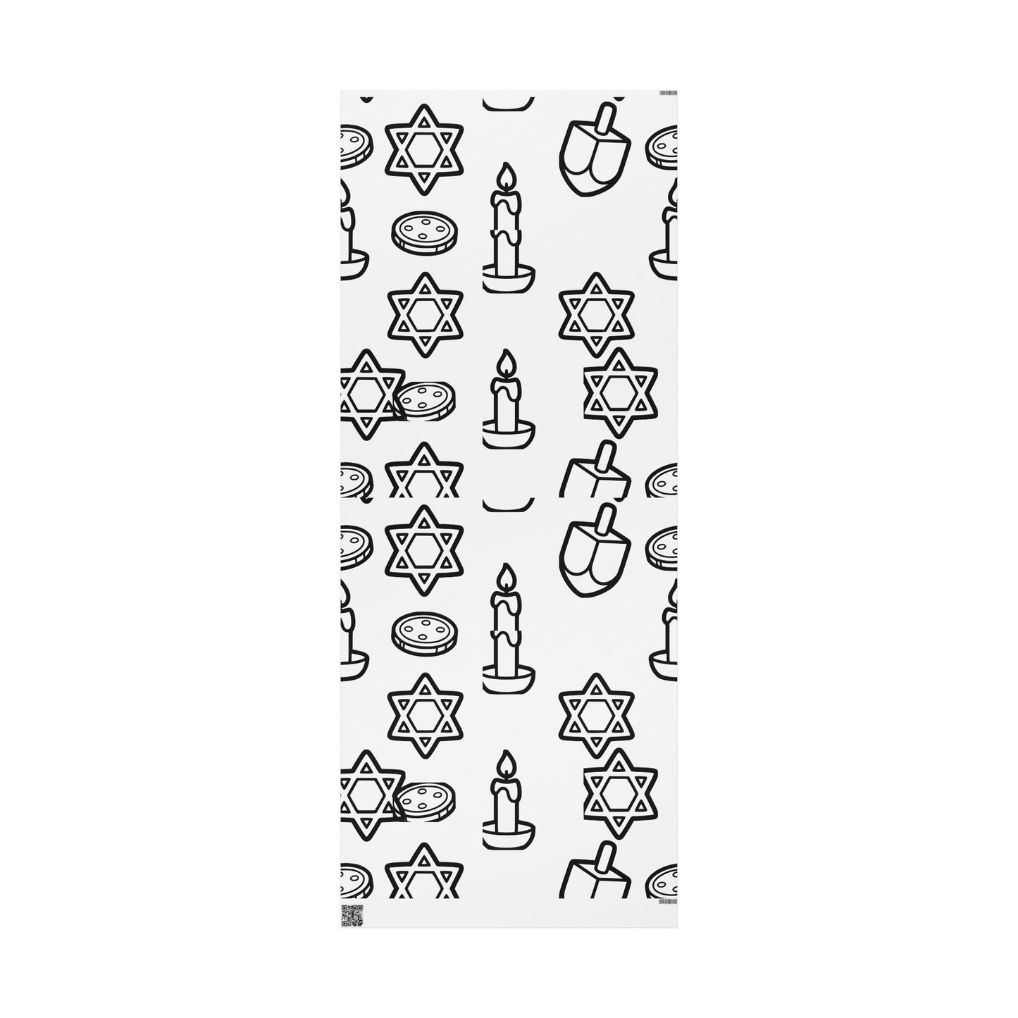 Color Your Own Wrapping Paper | Toddler Coloring Gift Wrap | Hanukkah