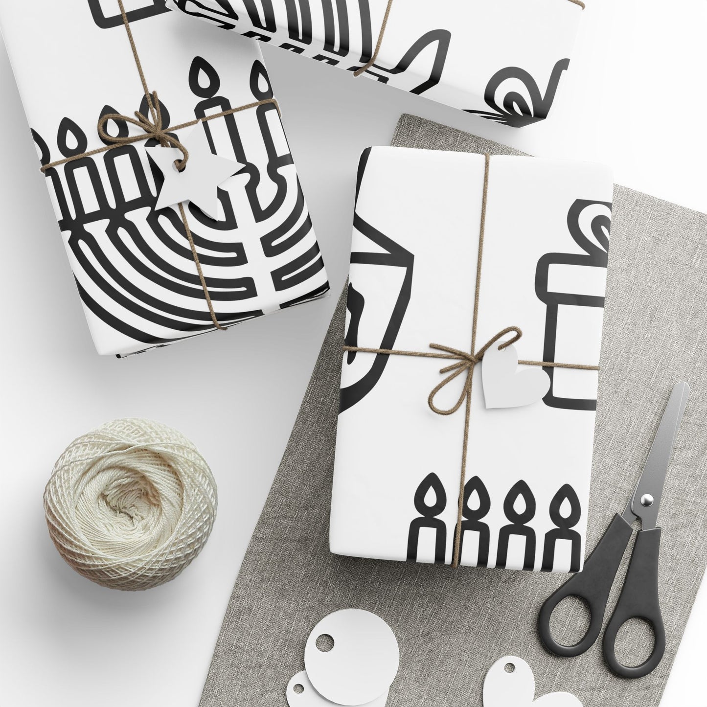 Color Your Own Wrapping Paper | Toddler Coloring Gift Wrap | Hanukkah