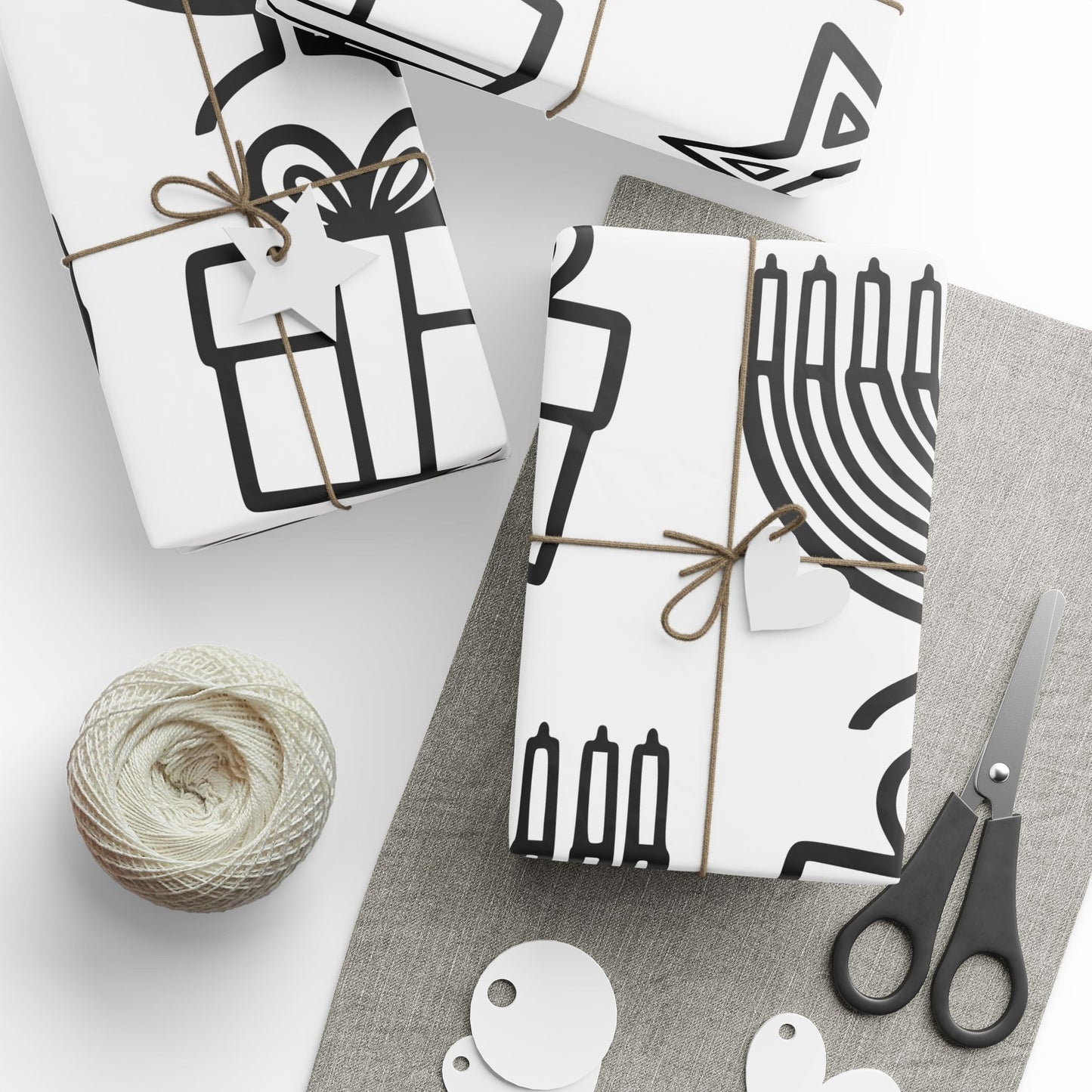 Color Your Own Wrapping Paper | Toddler Coloring Gift Wrap | Hanukkah